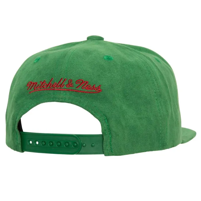 Mitchell and Ness Sweet Suede Snapback HWC Seattle Supersonics Men Hats and Headwear