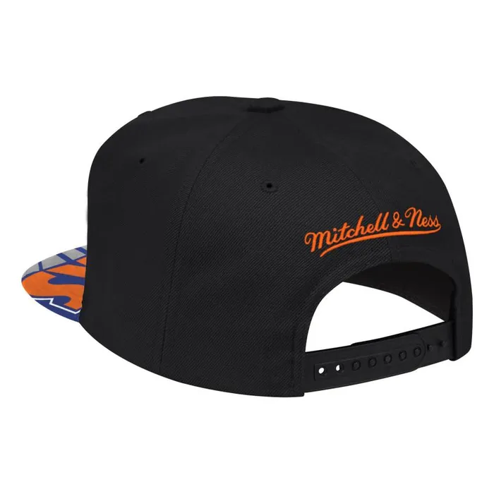 Mitchell and Ness Swingman Pop Snapback HWC New York Knicks Men Hats and Headwear Mitchell and Ness Swingman Pop Snapback HWC New York Knicks Men Hats and Headwear