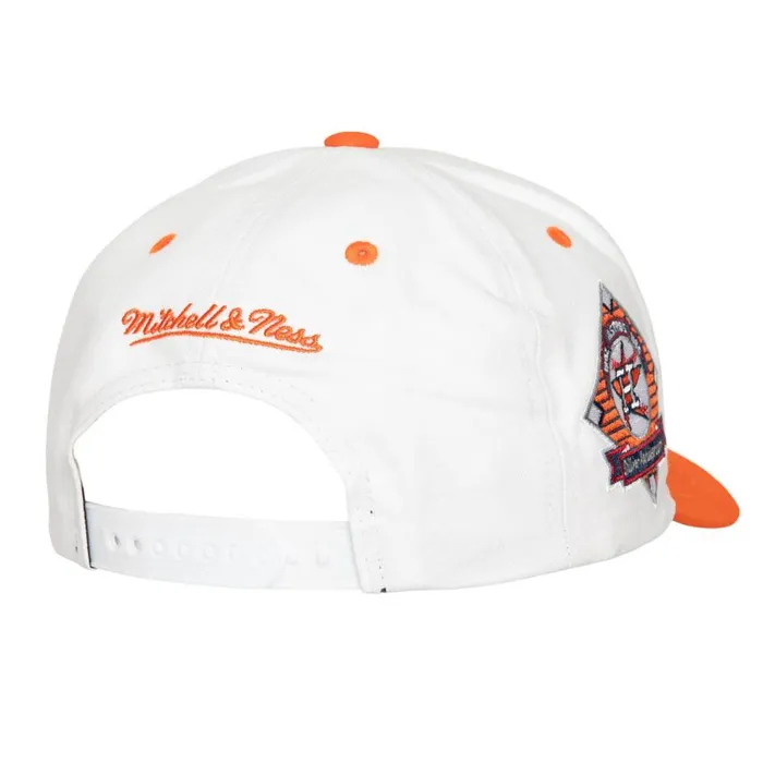 Mitchell and Ness Tail Sweep Pro Snapback Coop Houston Astros Men Hats and Headwear