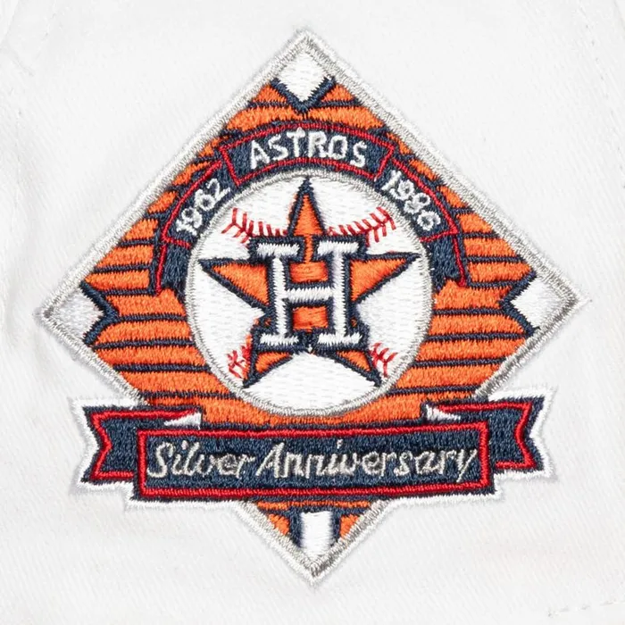 Mitchell and Ness Tail Sweep Pro Snapback Coop Houston Astros Men Hats and Headwear