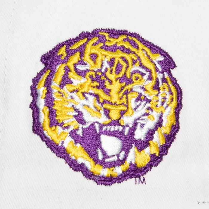 Mitchell and Ness Tail Sweep Pro Snapback V Louisiana State University Men Hats and Headwear Mitchell and Ness Tail Sweep Pro Snapback V Louisiana State University Men Hats and Headwear