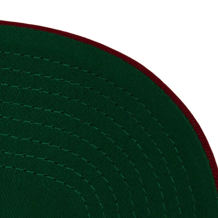 Mitchell and Ness Tail Sweep Pro Snapback V University Of Arkansas Men Hats and Headwear Mitchell and Ness Tail Sweep Pro Snapback V University Of Arkansas Men Hats and Headwear
