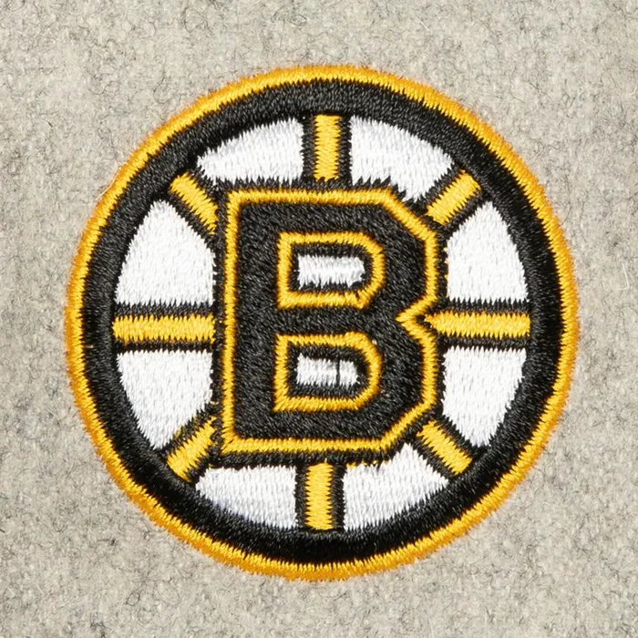 Mitchell and Ness Tailsweep 20 Melton Snapback Boston Bruins Men Hats and Headwear Mitchell and Ness Tailsweep 20 Melton Snapback Boston Bruins Men Hats and Headwear
