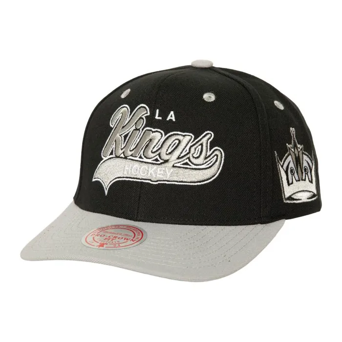Mitchell and Ness Tailsweep 20 Pro Snapback Los Angeles Kings Men Hats and Headwear Mitchell and Ness Tailsweep 20 Pro Snapback Los Angeles Kings Men Hats and Headwear