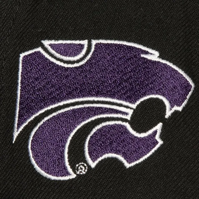Mitchell and Ness Tailsweep 20 Pro Snapback V Kansas State University Men Hats and Headwear Mitchell and Ness Tailsweep 20 Pro Snapback V Kansas State University Men Hats and Headwear