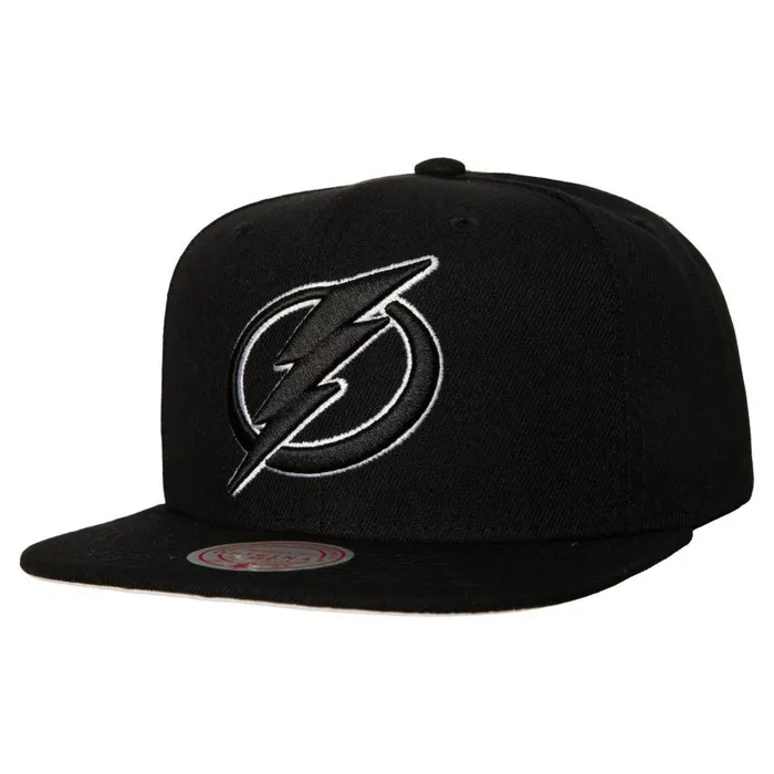 Mitchell and Ness TC Bottoms Snapback Tampa Bay Lightning Men Hats and Headwear Mitchell and Ness TC Bottoms Snapback Tampa Bay Lightning Men Hats and Headwear