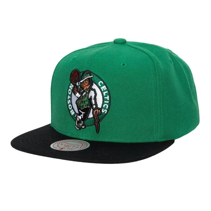 Mitchell and Ness Team 2 Tone 20 Snapback Boston Celtics Men Hats and Headwear Mitchell and Ness Team 2 Tone 20 Snapback Boston Celtics Men Hats and Headwear