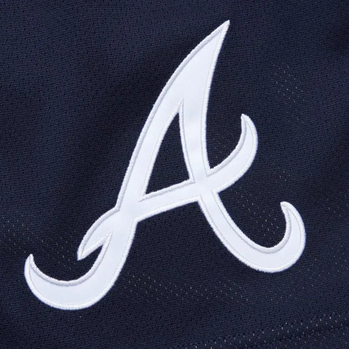Mitchell and Ness Team OG 20 Fashion Shorts 7034 Current Logo Atlanta Braves Men Shorts Mitchell and Ness Team OG 20 Fashion Shorts 7034 Current Logo Atlanta Braves Men Shorts