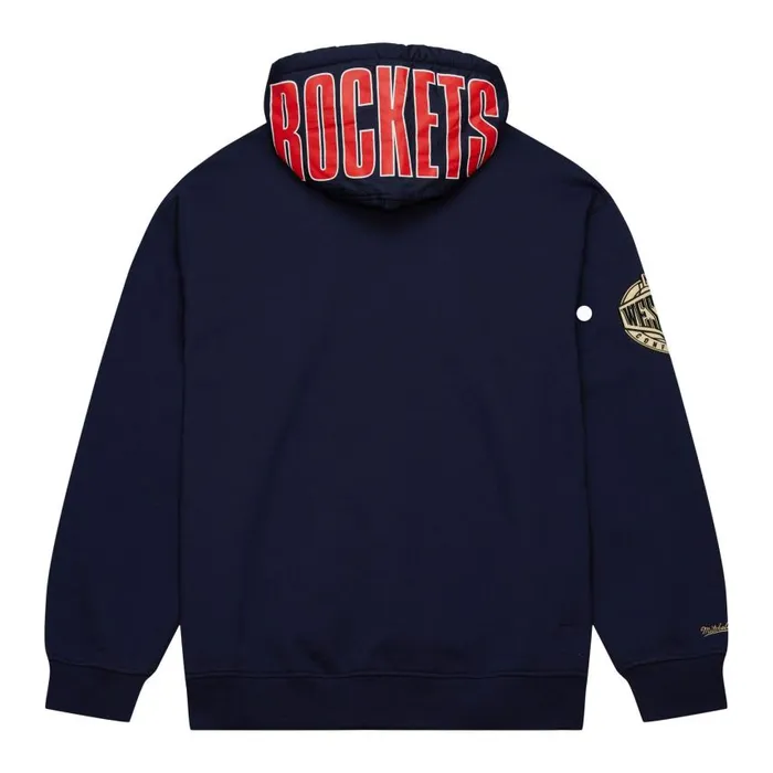 Mitchell and Ness Team OG 20 Fleece Hoodie Vintage Logo Houston Rockets Men Hoodies and Sweatshirts Mitchell and Ness Team OG 20 Fleece Hoodie Vintage Logo Houston Rockets Men Hoodies and Sweatshirts