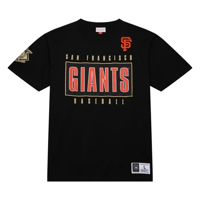 Mitchell and Ness Team OG 20 Premium SS Tee Current Logo San Francisco Giants Men TShirts and Tops Mitchell and Ness Team OG 20 Premium SS Tee Current Logo San Francisco Giants Men TShirts and Tops