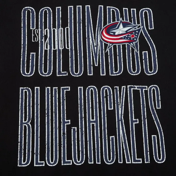 Mitchell and Ness Team OG Premium SS Tee Columbus Blue Jackets Men TShirts and Tops Mitchell and Ness Team OG Premium SS Tee Columbus Blue Jackets Men TShirts and Tops