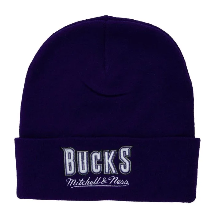 Mitchell and Ness Team Origins Knit HWC Milwaukee Bucks Men Hats and Headwear Mitchell and Ness Team Origins Knit HWC Milwaukee Bucks Men Hats and Headwear