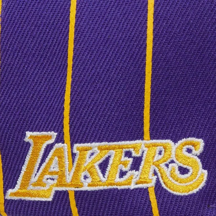 Mitchell and Ness Team Pin Snapback Los Angeles Lakers Men Hats and Headwear Mitchell and Ness Team Pin Snapback Los Angeles Lakers Men Hats and Headwear
