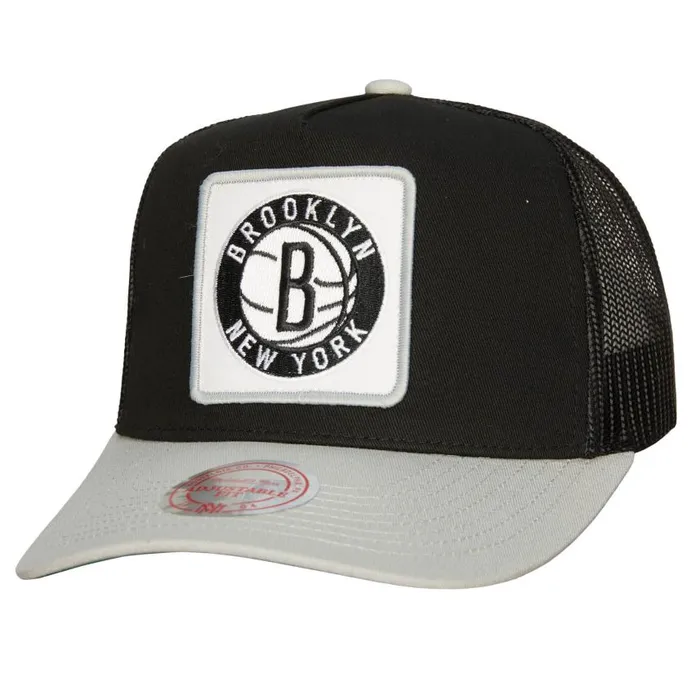 Mitchell and Ness Truck It Trucker Snapback Brooklyn Nets Men Hats and Headwear Mitchell and Ness Truck It Trucker Snapback Brooklyn Nets Men Hats and Headwear