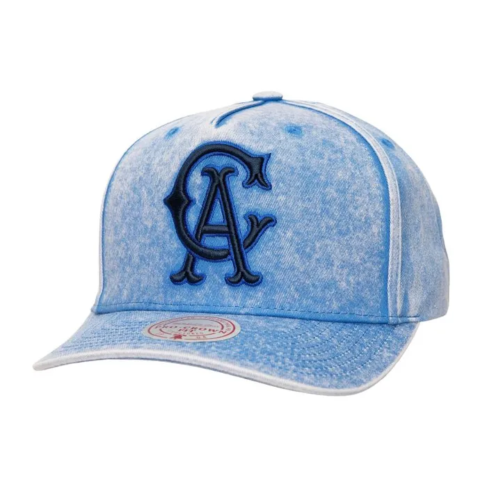 Mitchell and Ness Washed Out Tonal Pro Snapback Coop California Angels Men Hats and Headwear Mitchell and Ness Washed Out Tonal Pro Snapback Coop California Angels Men Hats and Headwear