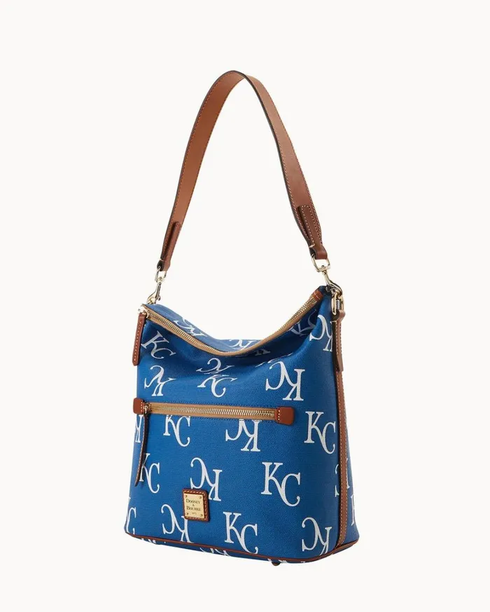 MLB Royals Large Sac Royals Women Dooney and Bourke Shoulder Bags