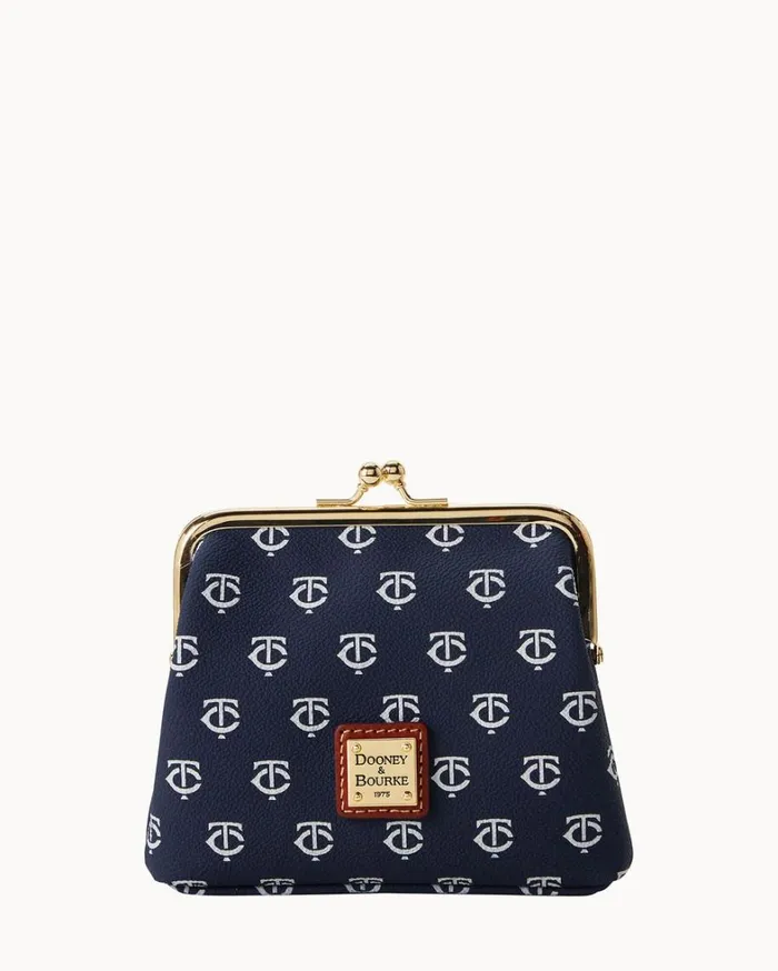 MLB Twins Large Framed Purse Twins Women Dooney and Bourke Wallets