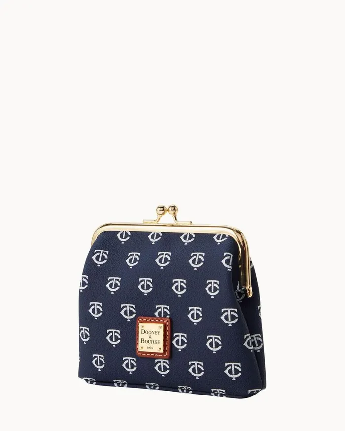 MLB Twins Large Framed Purse Twins Women Dooney and Bourke Wallets MLB Twins Large Framed Purse Twins Women Dooney and Bourke Wallets