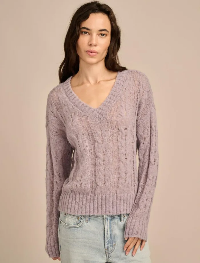 Mohair Cable Pullover Sweater Minimal Gray Women Lucky Brand Sweaters and Sweatshirts Mohair Cable Pullover Sweater Minimal Gray Women Lucky Brand Sweaters and Sweatshirts