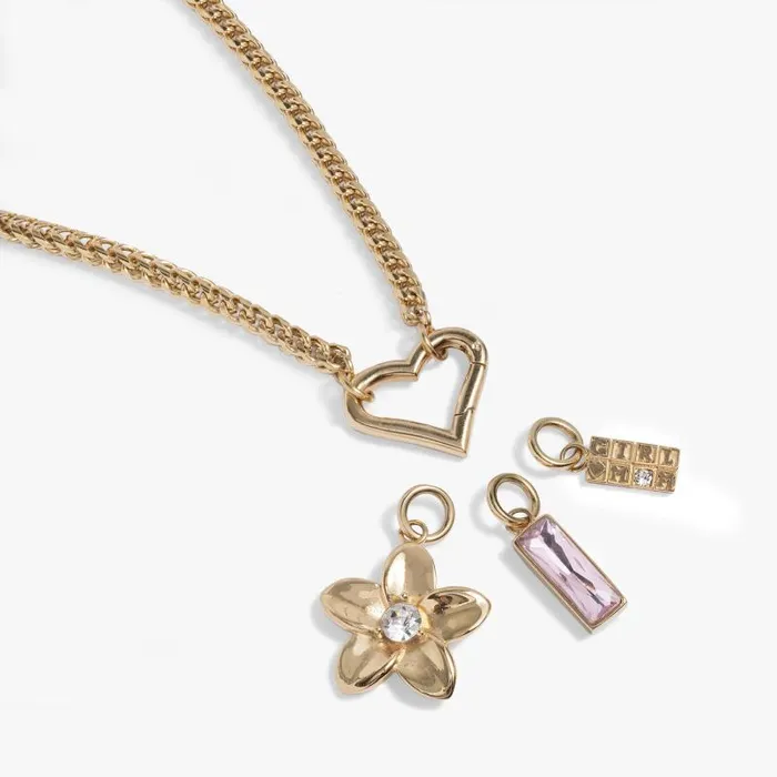 Necklaces Women Alex And Ani Girl Mom Interchangeable Charm Necklace Stainless Steel Gold