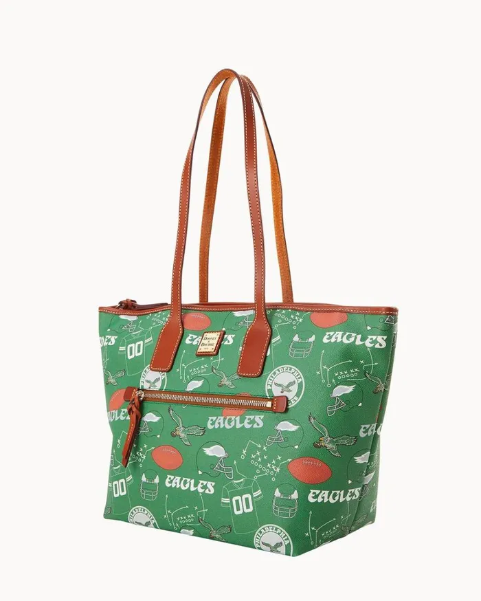 NFL Eagles Tote Eagles Women Dooney and Bourke Totes NFL Eagles Tote Eagles Women Dooney and Bourke Totes