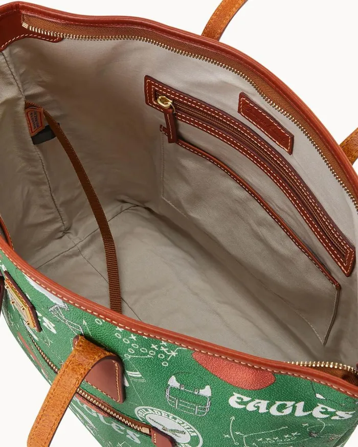 NFL Eagles Tote Eagles Women Dooney and Bourke Totes NFL Eagles Tote Eagles Women Dooney and Bourke Totes