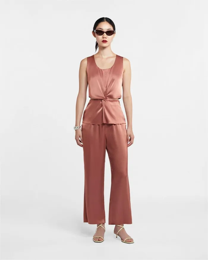 Odessa Brown Terra Women Nanushka Pants Odessa Brown Terra Women Nanushka Pants