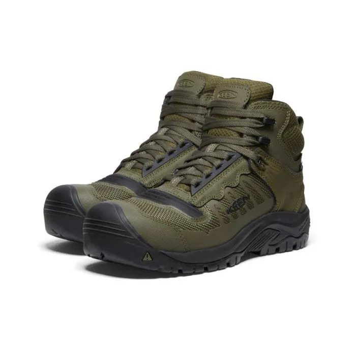 Olive Green Work Boots 8211 Reno Mid KBF WP Men KEEN Work Boots and Shoes Olive Green Work Boots 8211 Reno Mid KBF WP Men KEEN Work Boots and Shoes