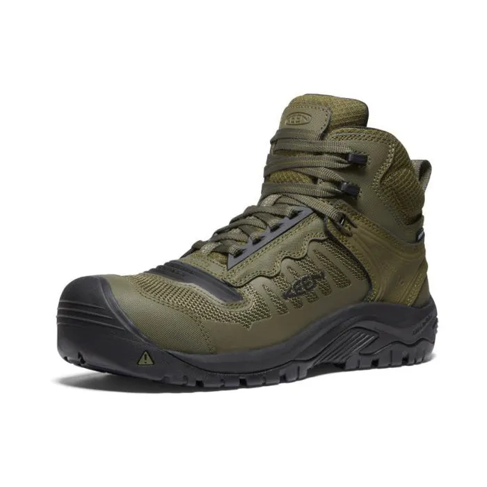 Olive Green Work Boots 8211 Reno Mid KBF WP Men KEEN Work Boots and Shoes Olive Green Work Boots 8211 Reno Mid KBF WP Men KEEN Work Boots and Shoes