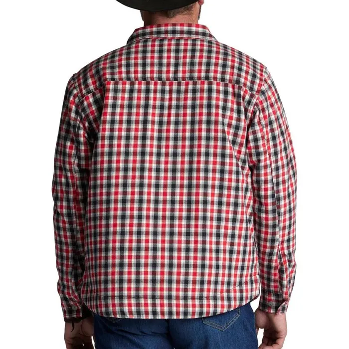Outerwear Men Justin Boots Jackson Shirt Jacket Redwhiteblack Plaid 040multicolor041