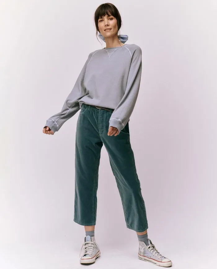 Pants Women The Great The Velvet Wayne Jean Blue Jewel Pants Women The Great The Velvet Wayne Jean Blue Jewel