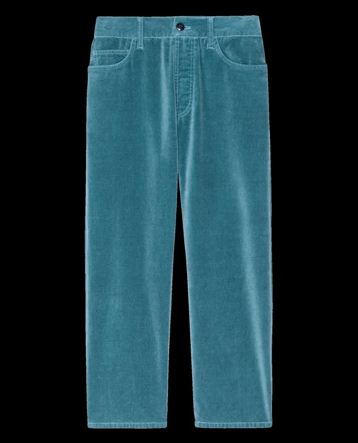 Pants Women The Great The Velvet Wayne Jean Blue Jewel Pants Women The Great The Velvet Wayne Jean Blue Jewel
