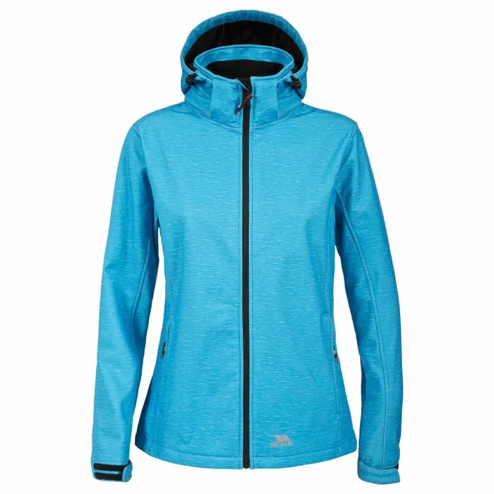 Paulina Softshell Jacket Bermuda Marl Women Trespass Softshell Jackets