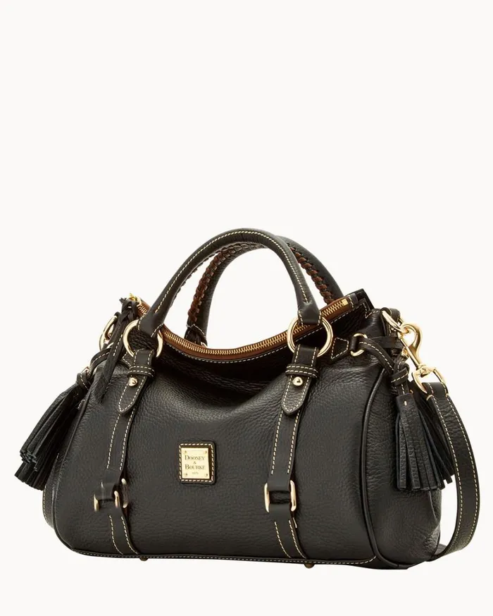 Pebble Grain Satchel Women Dooney and Bourke Satchels Pebble Grain Satchel Women Dooney and Bourke Satchels