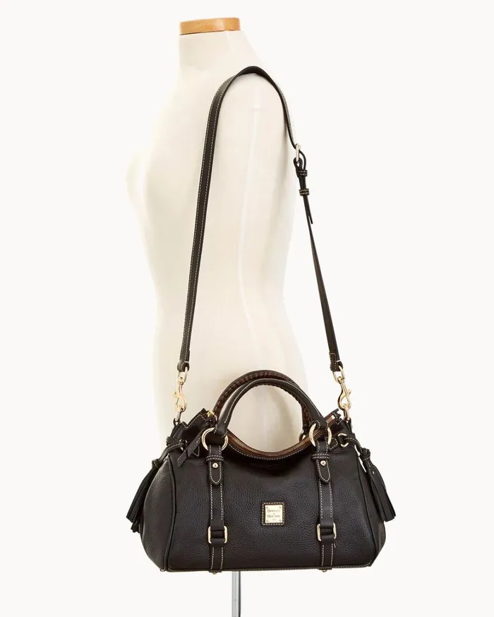 Pebble Grain Satchel Women Dooney and Bourke Satchels Pebble Grain Satchel Women Dooney and Bourke Satchels