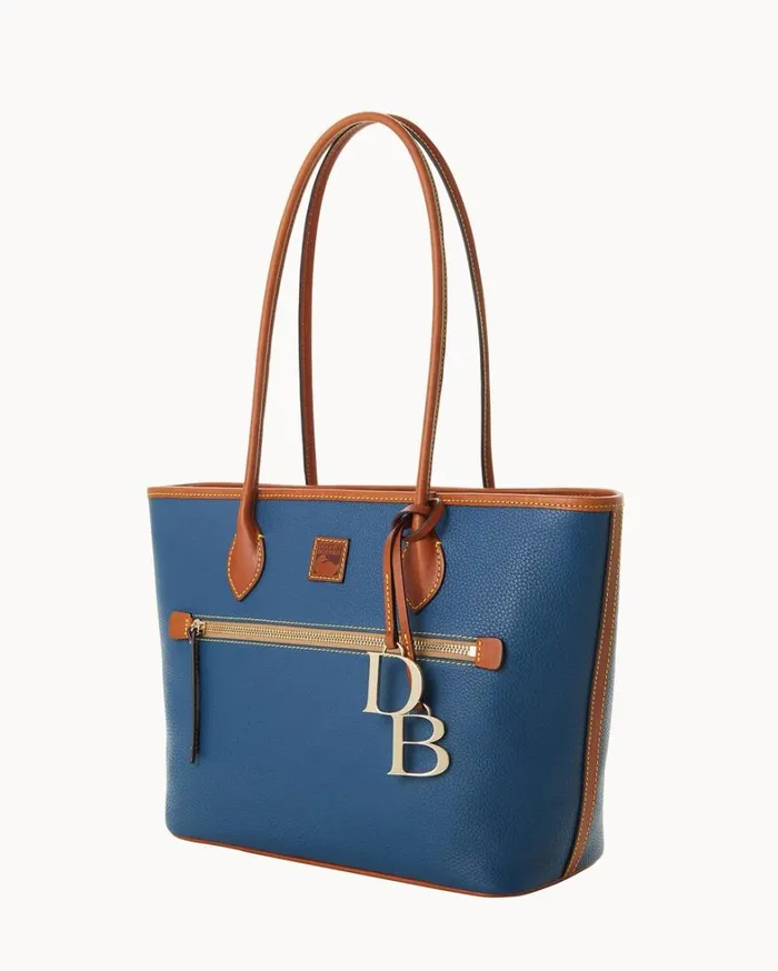 Pebble Grain Tote Jeans Women Dooney and Bourke Totes Pebble Grain Tote Jeans Women Dooney and Bourke Totes