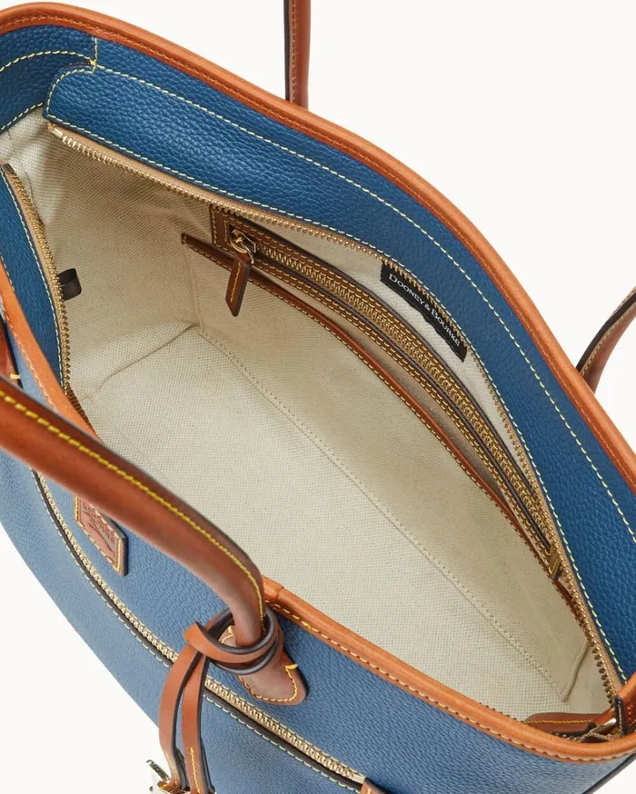 Pebble Grain Tote Jeans Women Dooney and Bourke Totes Pebble Grain Tote Jeans Women Dooney and Bourke Totes