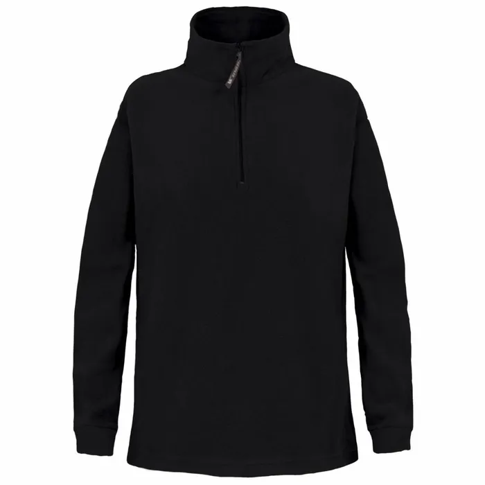 Pera Half Zip Fleece Black Kids Trespass Fleece