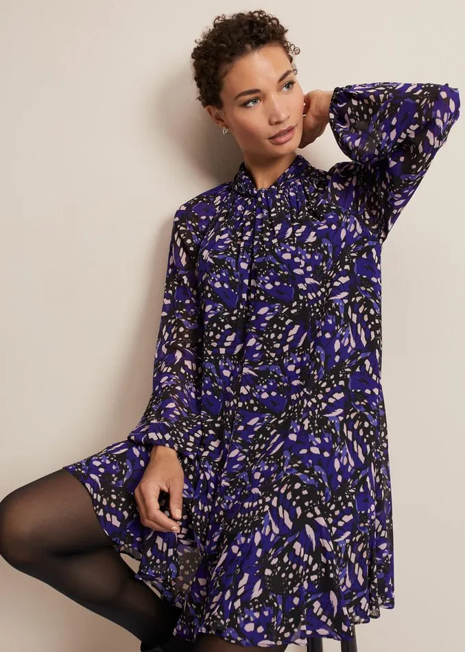 Phase Eight Dresses Aleka Abstract Swing Mini Dress Multicoloured 8211 Women Phase Eight Dresses Aleka Abstract Swing Mini Dress Multicoloured 8211 Women
