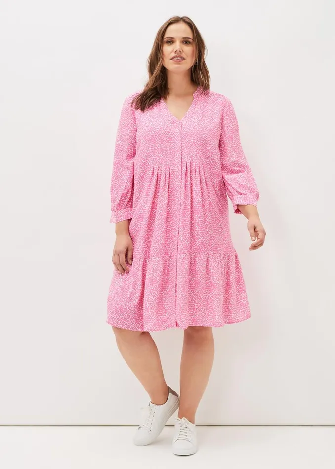 Phase Eight Dresses Penele Swing Dress Pinkivory 8211 Women