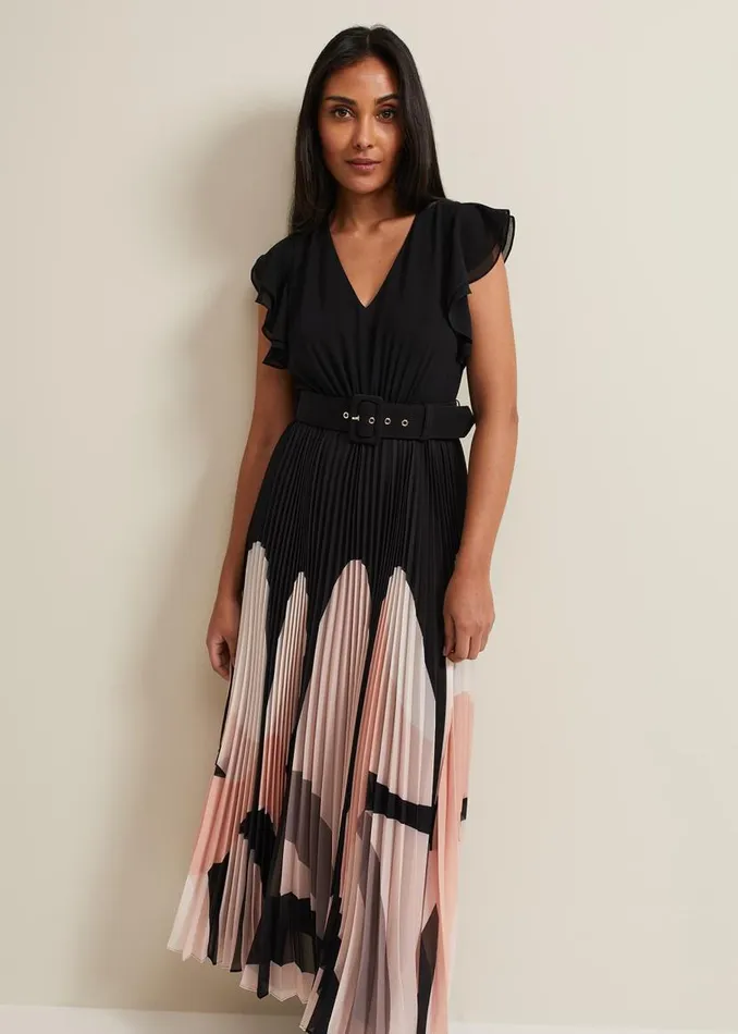 Phase Eight Dresses Petite Isla Printed Skirt Maxi Dress Multicoloured 8211 Women Phase Eight Dresses Petite Isla Printed Skirt Maxi Dress Multicoloured 8211 Women