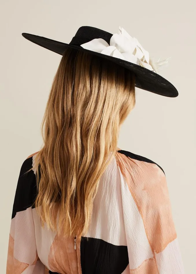 Phase Eight Fascinators and Hats 3d Flower Statement Boater Fascinator Blackivory 8211 Women Phase Eight Fascinators and Hats 3d Flower Statement Boater Fascinator Blackivory 8211 Women