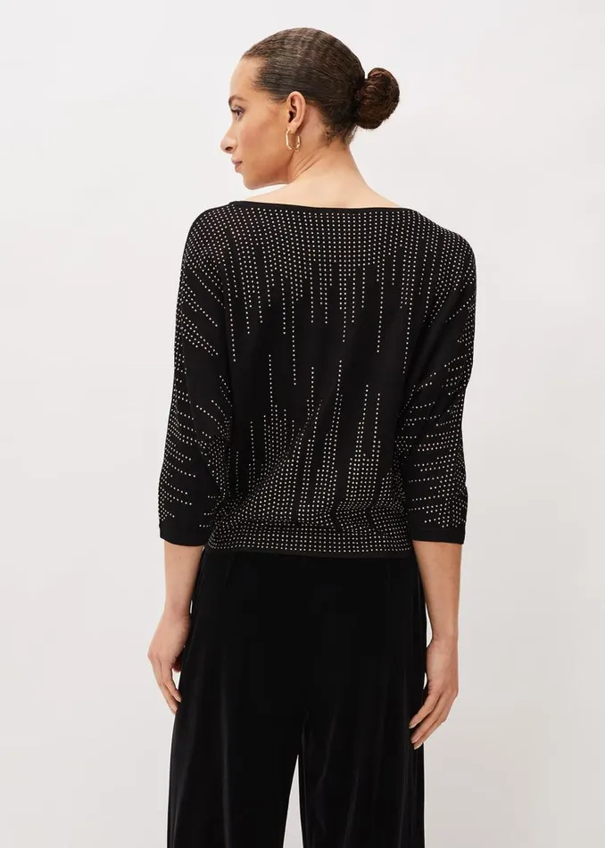Phase Eight Knitwear Sophian Embellished Fine Knit Jumper Rose Gold 8211 Women Phase Eight Knitwear Sophian Embellished Fine Knit Jumper Rose Gold 8211 Women
