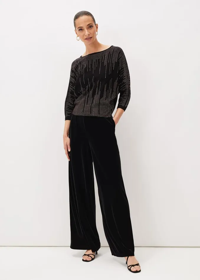 Phase Eight Knitwear Sophian Embellished Fine Knit Jumper Rose Gold 8211 Women Phase Eight Knitwear Sophian Embellished Fine Knit Jumper Rose Gold 8211 Women