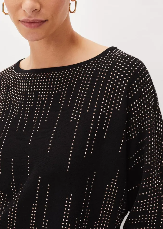 Phase Eight Knitwear Sophian Embellished Fine Knit Jumper Rose Gold 8211 Women Phase Eight Knitwear Sophian Embellished Fine Knit Jumper Rose Gold 8211 Women