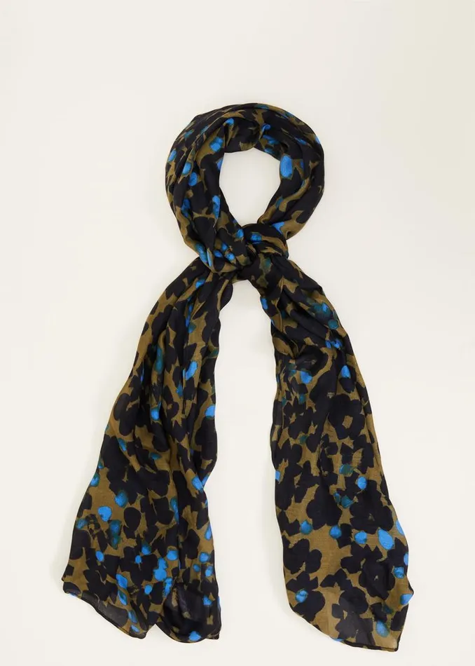Phase Eight Scarves Nell Confetti Lightweight Scarf Khakimulti 8211 Women