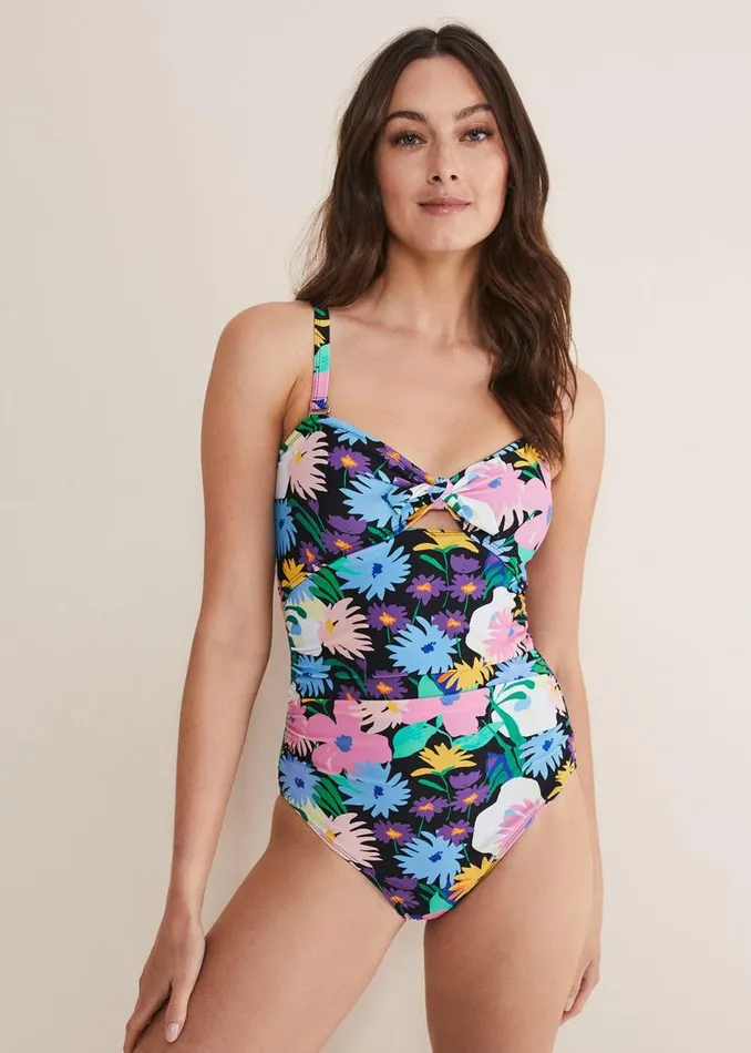 Phase Eight Swimwear Atla Floral Swimsuit Multicoloured 8211 Women