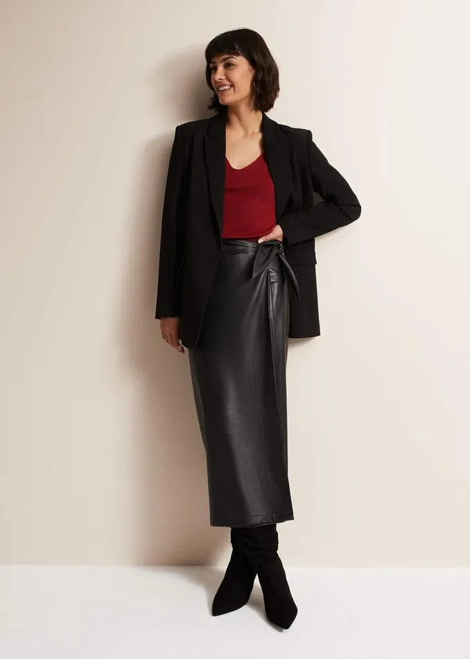 Phase Eight Tops and TShirts Molla Red VNeck Top Red 8211 Women