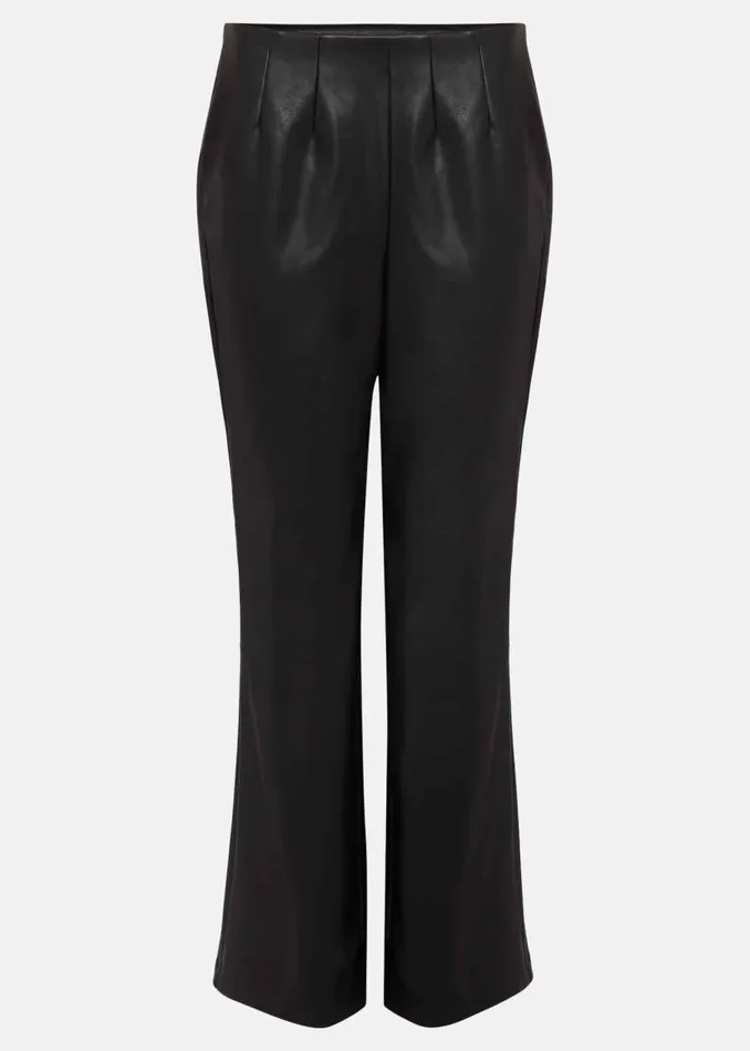 Phase Eight Trousers Marielle Black Faux Leather Cropped Trousers Black 8211 Women Phase Eight Trousers Marielle Black Faux Leather Cropped Trousers Black 8211 Women