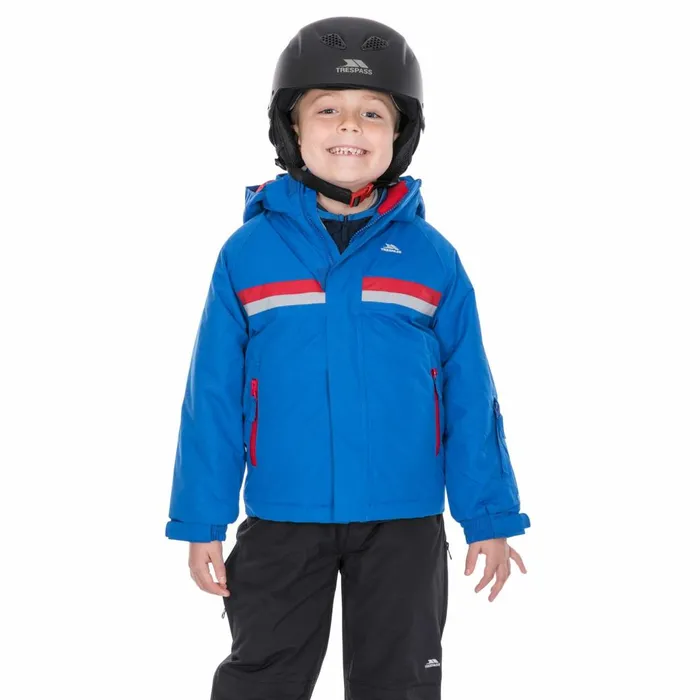 Propell Boys039 Ski Jacket Blue Kids Trespass Ski Jackets